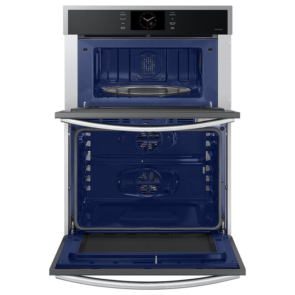 Samsung 30&quot; Microwave Combination Wall Oven With Steam Cook in Stainless Steel, , large
