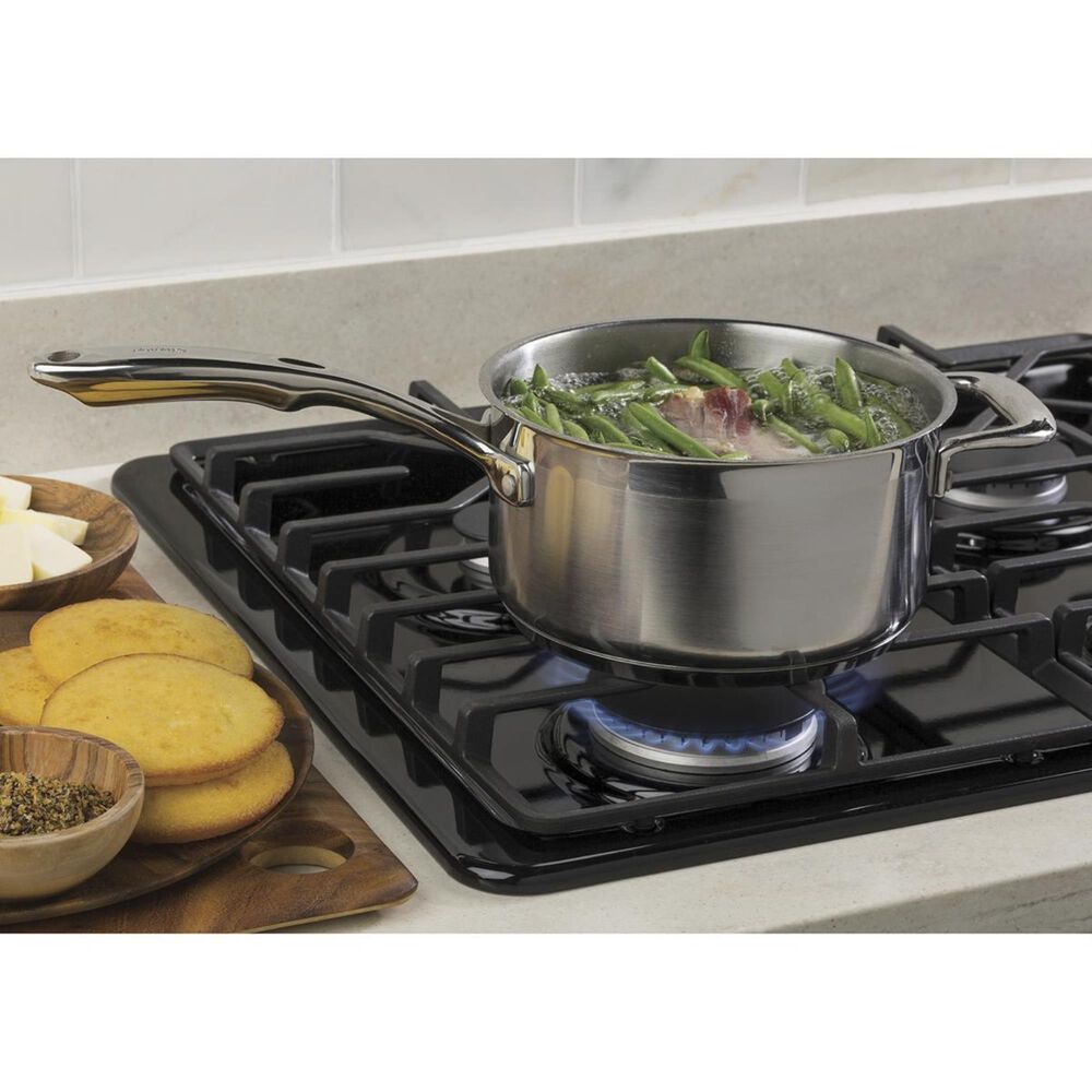 GE Appliances 30&quot; Built-In Gas Cooktop in Black, , large