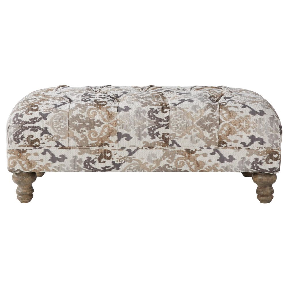 Hughes Furniture Ottoman in Kimani Marble, , large