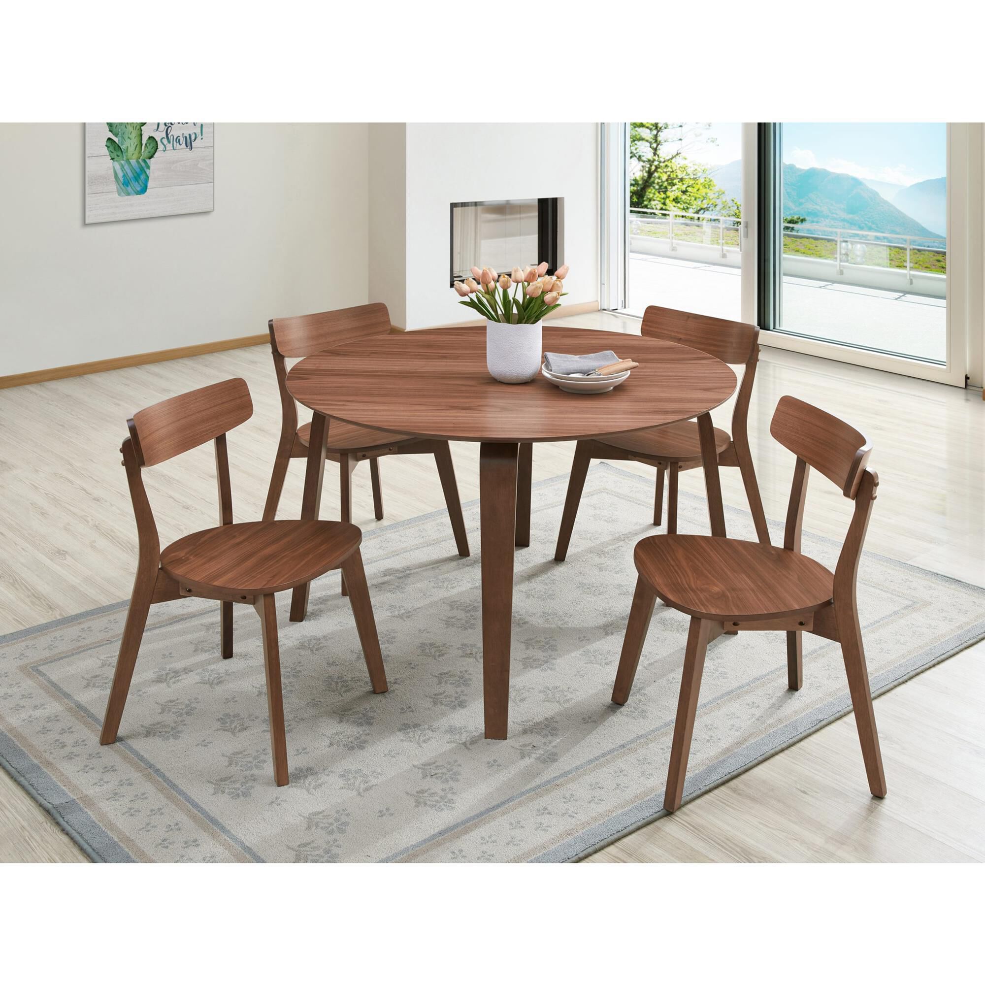 New Heritage Gabby Side Chair in Walnut