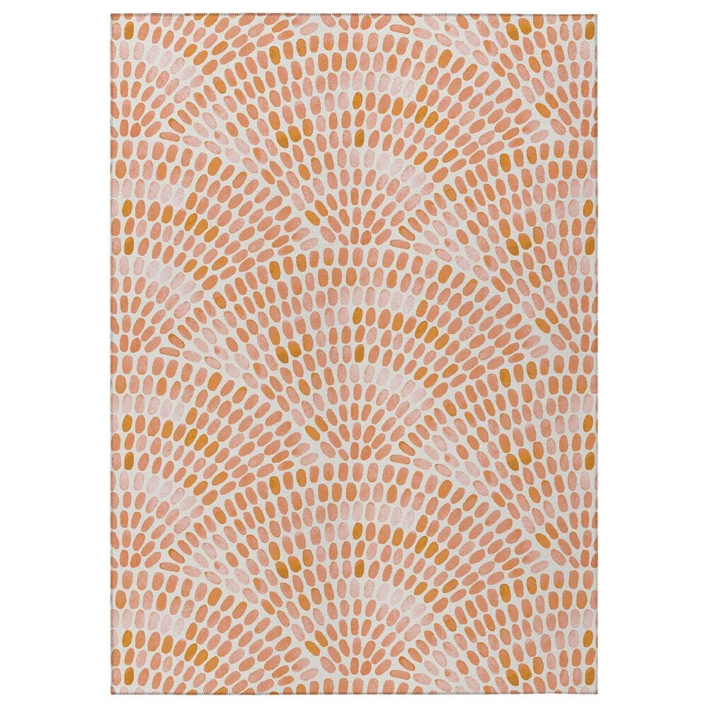 Dalyn Rug Company Seabreeze SZ7 9" x 12" Salmon Area Rug, , large