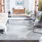 Safavieh Bermuda 9" x 12" Light Blue and Ivory Indoor/Outdoor Area Performance Rug, , large