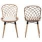 Baxton Studio Sabelle Side Chair in Natural Brown and Greywashed (Set of 2), , large
