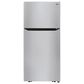 LG 20 Cu. Ft. Top Freezer Refrigerator Reversible Door with Ice Maker in Stainless Steel, , large