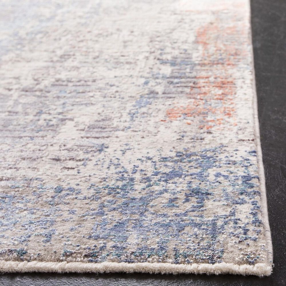 Safavieh Dream DRM428F 2&#39; x 8&#39; Grey and Blue Runner, , large