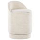Lumisource Marla Upholstered Vanity Stool in Cream, , large