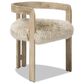 Jennifer Taylor Home Millwick Arm Chair in Rustic Blonde, , large