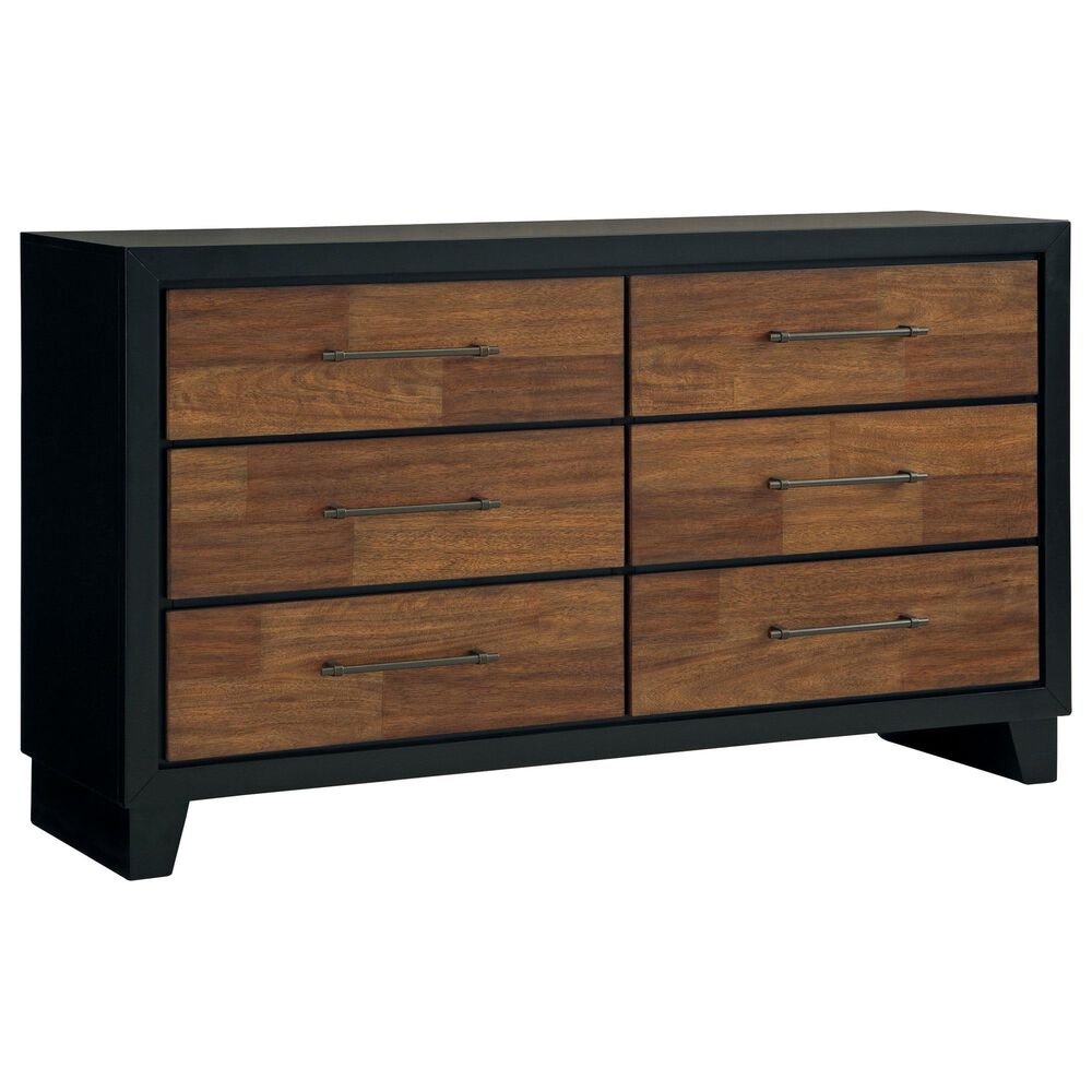 Ashley Kraeburn 3-Piece King Bedroom Set in Brown and Black, , large