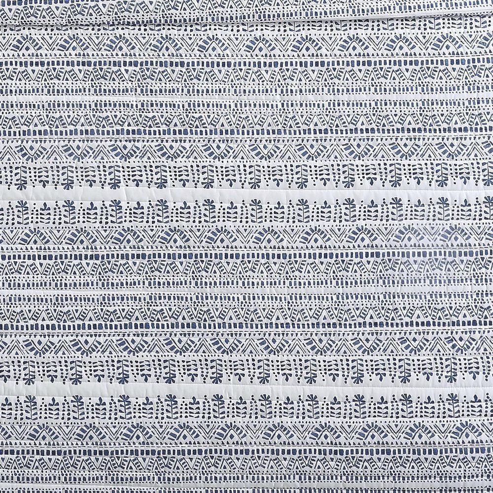 Pem America Ocean Front Resort 3-Piece Full/Queen Reef Quilt Set in White and Blue, , large