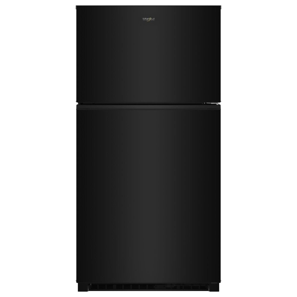 Whirlpool 21.3 Cu. Ft. Top Freezer Refrigerator with Total Coverage Cooling in Black, , large