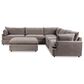 Classic Home Caplan 6-Piece Sectional in Elite Charcoal, , large