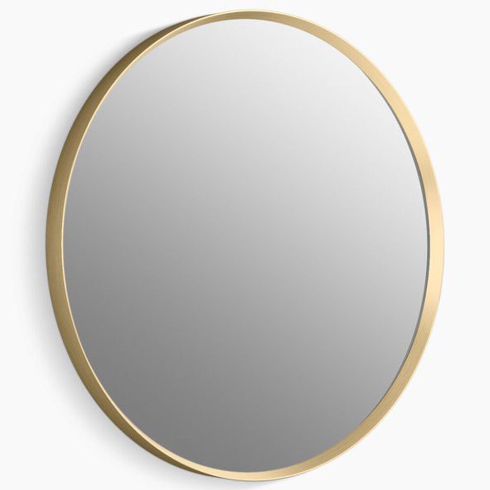 Kohler Essential 22" Round Mirror in Moderne Brushed Gold, , large