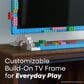 Element 32" Class 1080P FHD Building Block in Blue - Smart Roku TV, , large