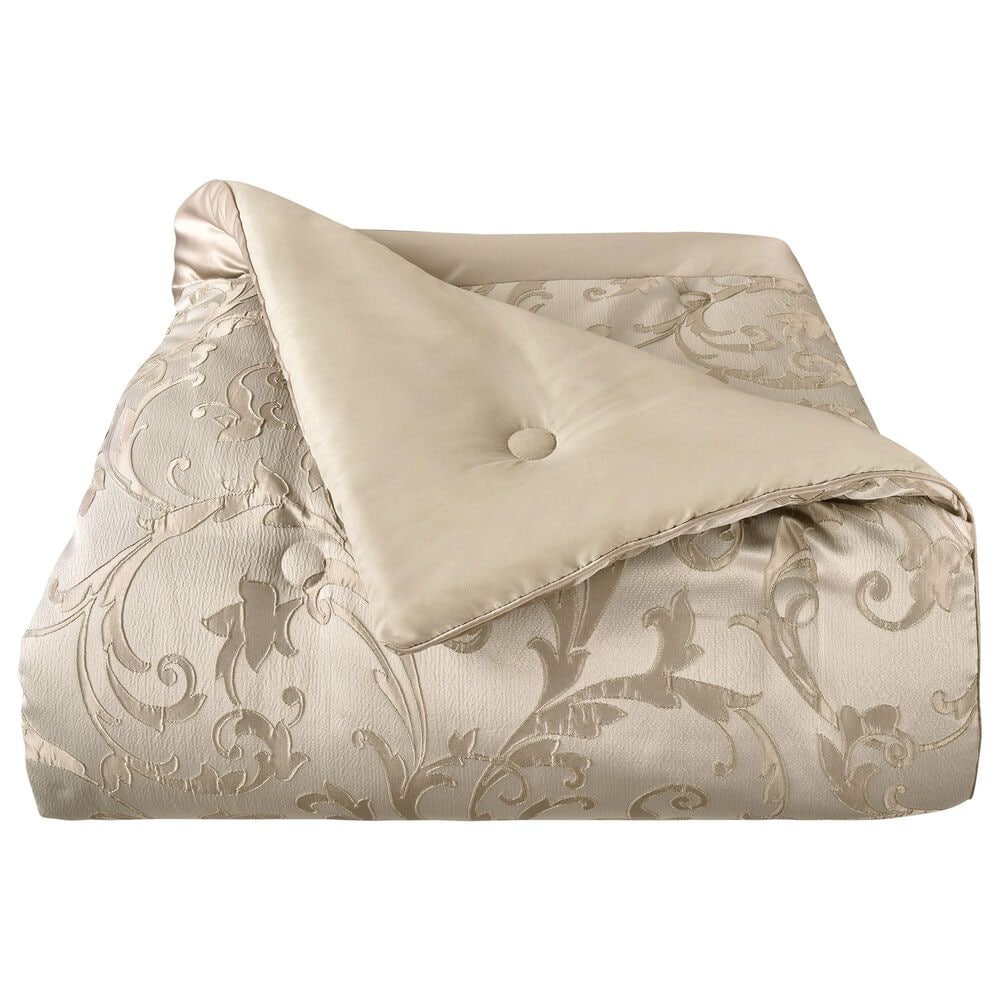 J. Queen New York Spectra 3-Piece Full/Queen Comforter Set in Taupe, , large