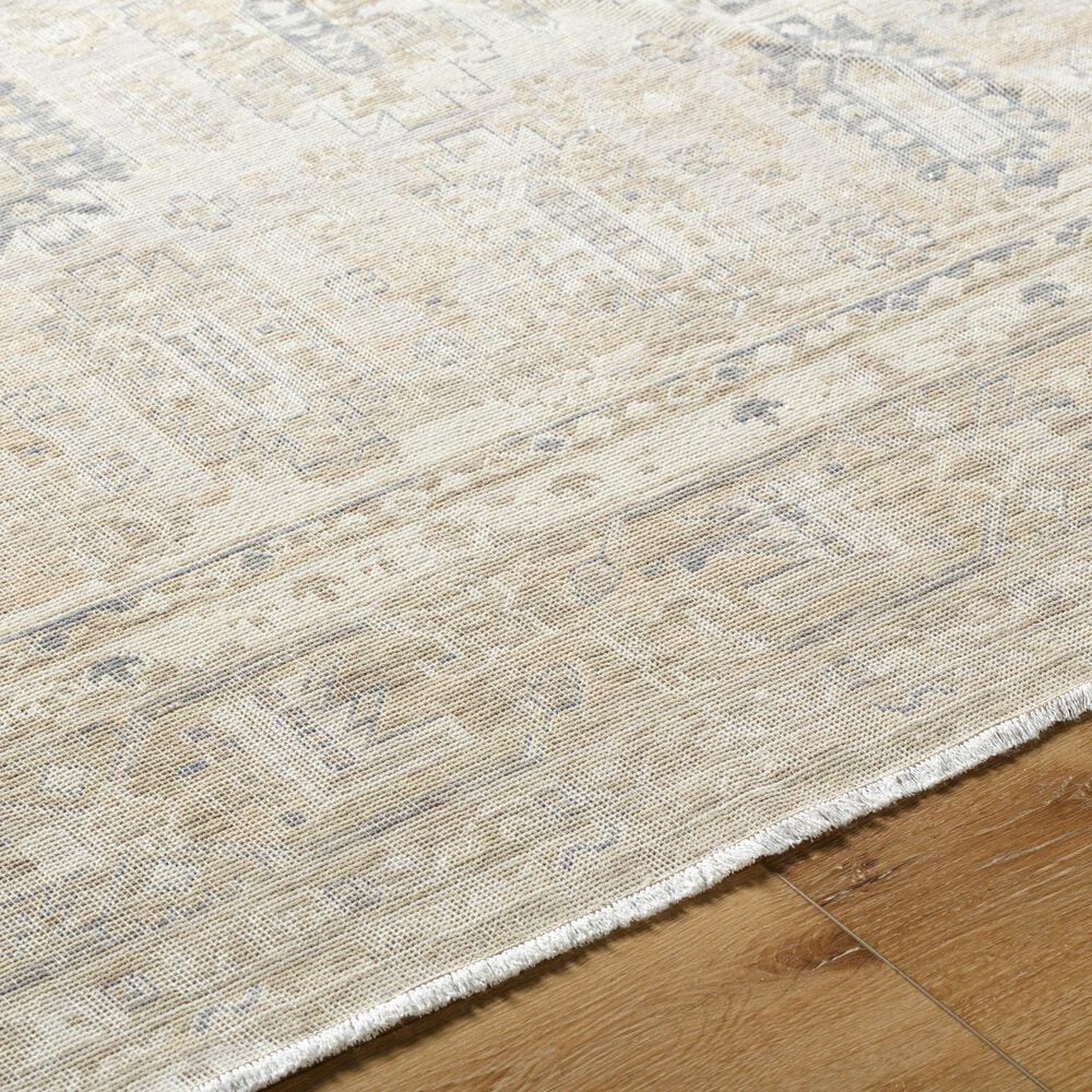 Surya Once Upon a Time Ivory, Tan, Light Gray, Medium Gray and Gray 2&#39;11&quot; x 9&#39;10&quot; Runner, , large