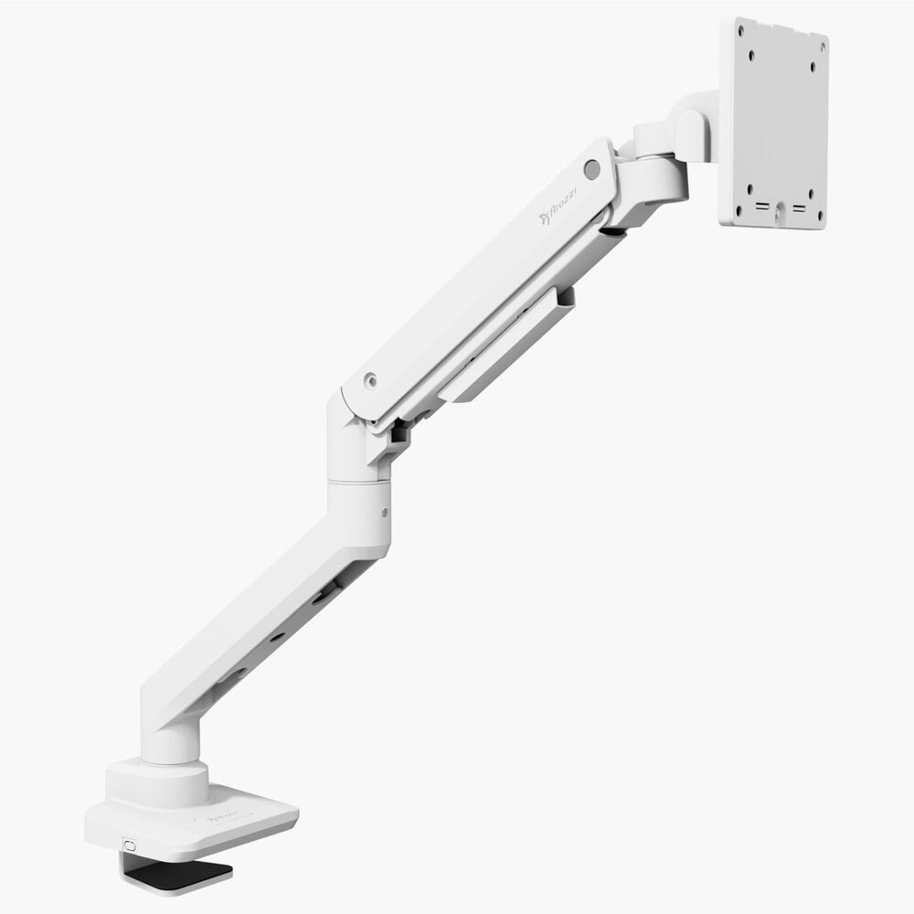 Arozzi Alzare Neo Pro Single Gas Spring Monitor Arm White, , large