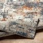 Surya Tuscany TUS-2325 Cream, Gray, Light Beige, Dusty Coral, Brown and Blue 12" x 15" Area Rug, , large