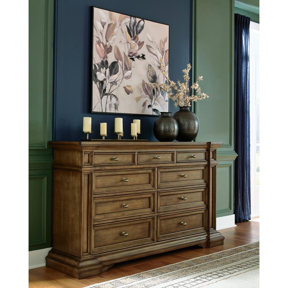 Millenium Frantanna 9 Drawer Dresser in Brown, , large