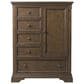 Eastern Shore Olivia 5-Drawer Chifferobe in Rosewood, , large