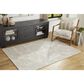 Ashley Chadess 5" x 7" Linen and Taupe Area Rug, , large