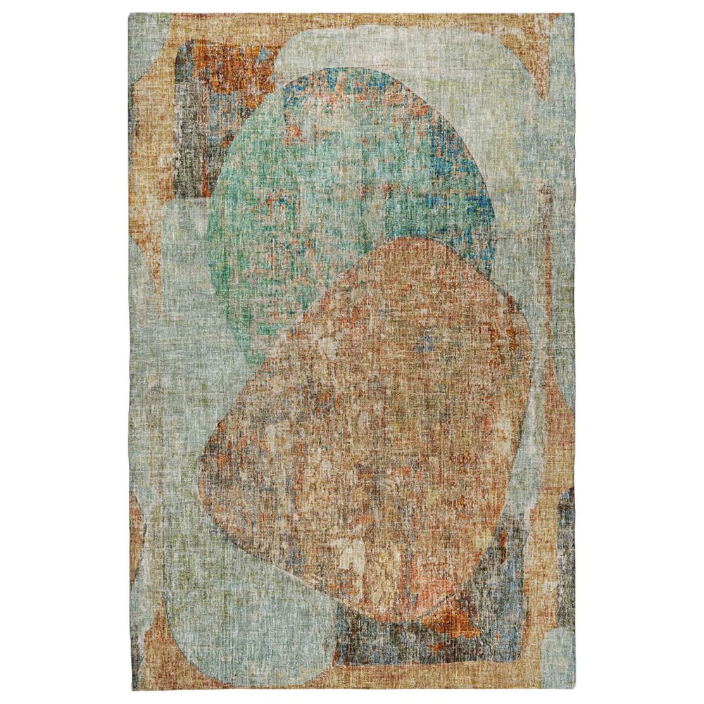 Dalyn Rug Company Boca BO11 Teal 5" x 7"6" Area Rug, , large