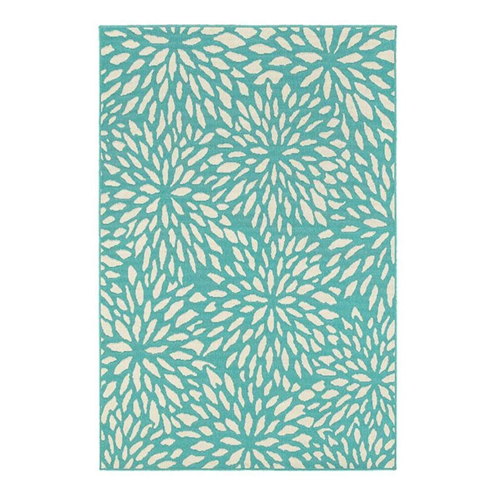 Oriental Weavers Meridian 1506L 1"10" x 2"10" Blue Scatter Rug, , large