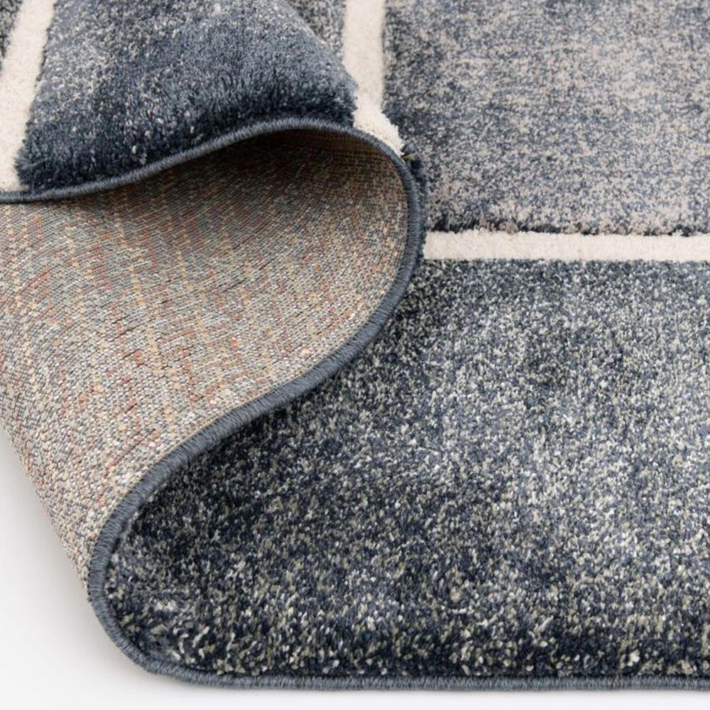 Central Oriental Stonington Demi Denim and Zinc 9'10" x 12'10" Area Rug, , large
