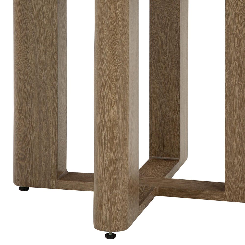 Ashley Serene Bay Patio Square End Table in Dark Brown - Table Only, , large