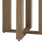 Ashley Serene Bay Patio Square End Table in Dark Brown - Table Only, , large
