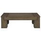 Ashley Rosswain Rectangular Lift-Top Coffee Table in Warm Brown, , large