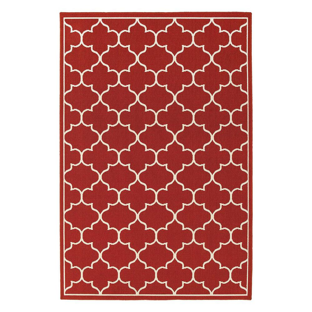 Oriental Weavers Meridian 1295R 1'10" x 2'10" Navy Scatter Rug, , large