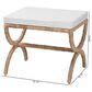 bali & pari Maliyah Ottoman with Natural Brown Jute in White, , large
