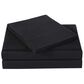 Pem America Truly Soft Everyday 4-Piece King Sheet Set in Black, , large