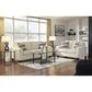 Ashley Abinger Stationary Sofa and Loveseat Set in Natural, , large