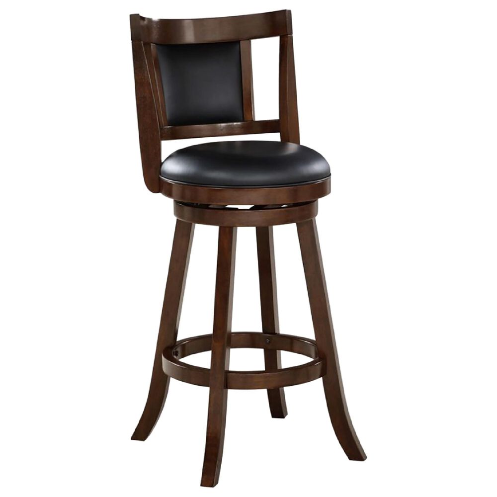 Boraam Industries Avianna 29" Swivel Barstool in Cappuccino, , large