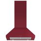 Fisher & Paykel 30" Classic Wall Hood with Pyramid Chimney in Red, , large