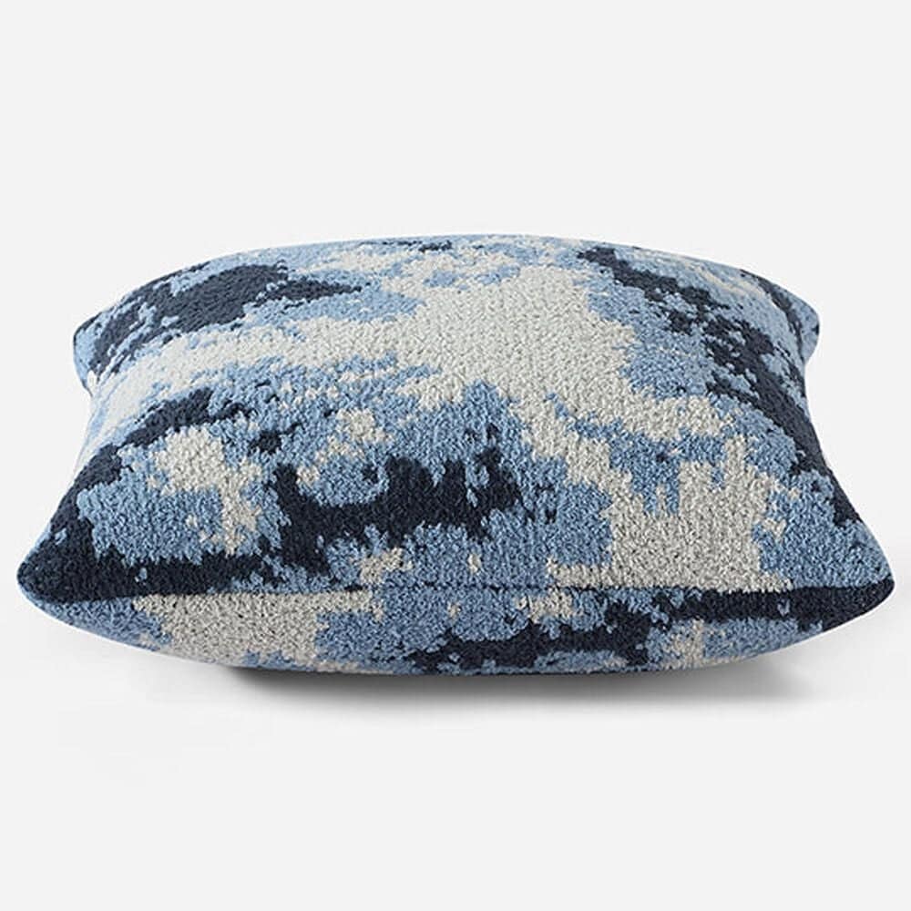 Sunday Citizen Pixel 20&quot; Square Throw Pillow in Ocean, , large