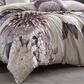 BEBEJAN Dahlia 5-Piece Reversible King Comforter Set in Purple, , large