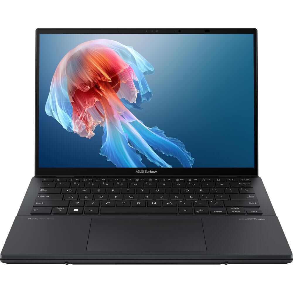 ASUS Zenbook Duo Dual 14" 3K OLED Touch Laptop - Evo Intel Core Ultra 9 285H with 32GB RAM - Intel Arc Graphics - 1TB SSD - Inkwell Gray, , large