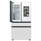 Samsung Bespoke 29 Cu. Ft. French Door Refrigerator with White Glass Family Hub Panel Included - Additional Panels Sold Separately, , large