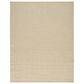 Nourison Courtyard Natural 9" x 12" Indoor/Outdoor Area Rug, , large