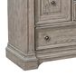 Nicolette Home Kingsbury 8-Drawer Dresser and Mirror in Gray, , large
