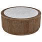 Ashley Hadonna Round Coffee Table in Light Brown, , large