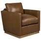 Rowe Furniture Allie Swivel Chair in Fresno Cocoa, , large