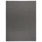 Nourison Horizon HOZ02 Black 10" x 14" Indoor/Outdoor Area Rug, , large