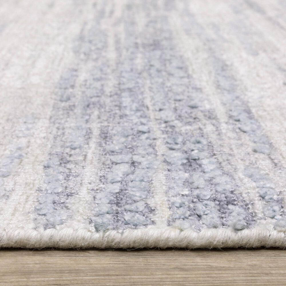 Oriental Weavers Clarke Ivory and Blue 8&#39; x 10&#39;Area Rug, , large