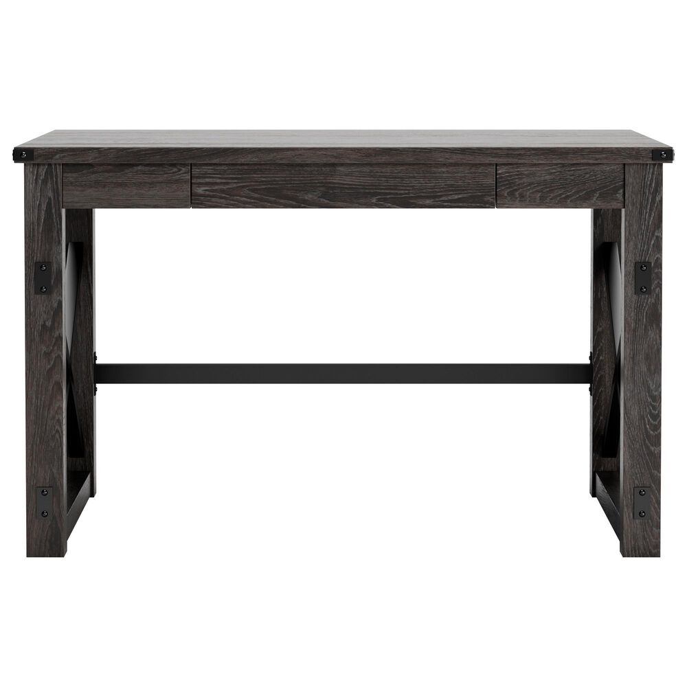 Ashley Freedan Desk in Grayish Brown and Black, , large