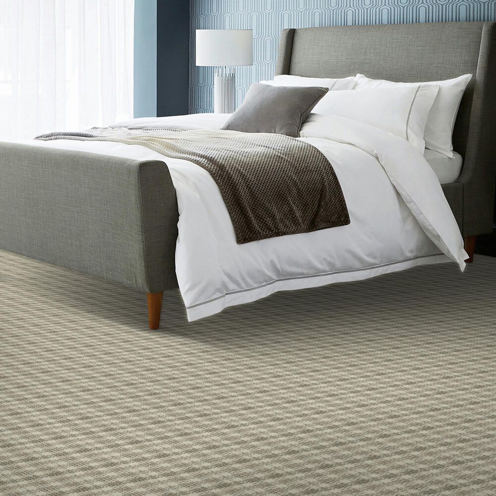 Karastan Volute Carpet in Heather Grey, , large