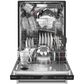 KitchenAid 24" Built-In Bar Handle Dishwasher with FreeFlex 3rd Rack and Top Control in PrintShield Stainless Steel, , large