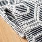 Safavieh Natura NAT476A 6" Square Ivory and Black Area Rug, , large
